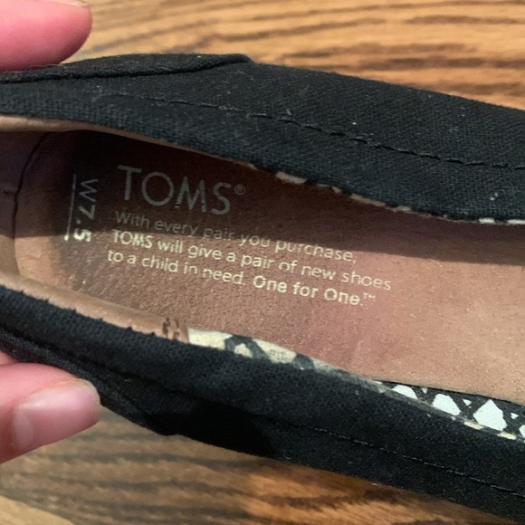 Toms wedges, size 7.5 - Picture 4 of 9